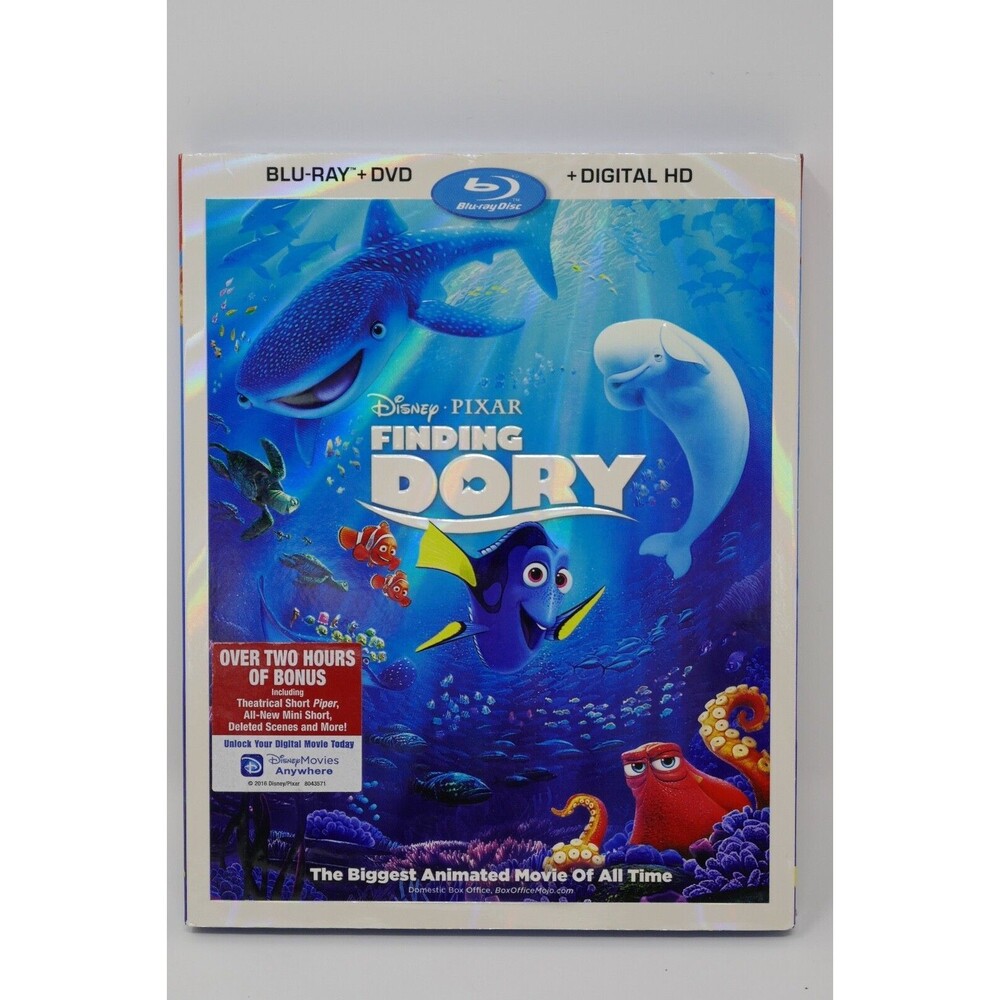 Disney Pixar Finding Dory (Blu-ray/DVD/Digital Copy) SEALED